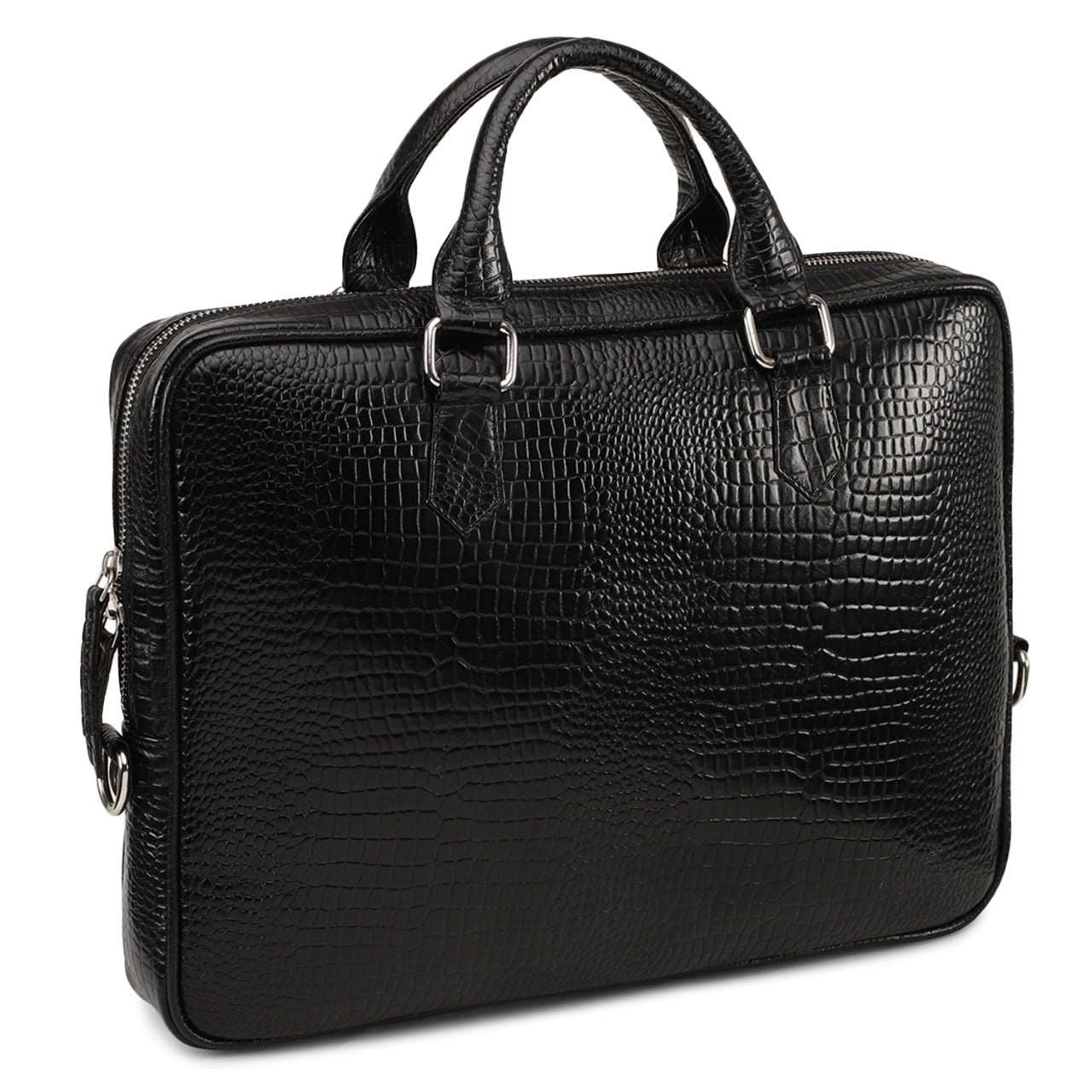 iCruze Delite Leather Bag Black - iCruze