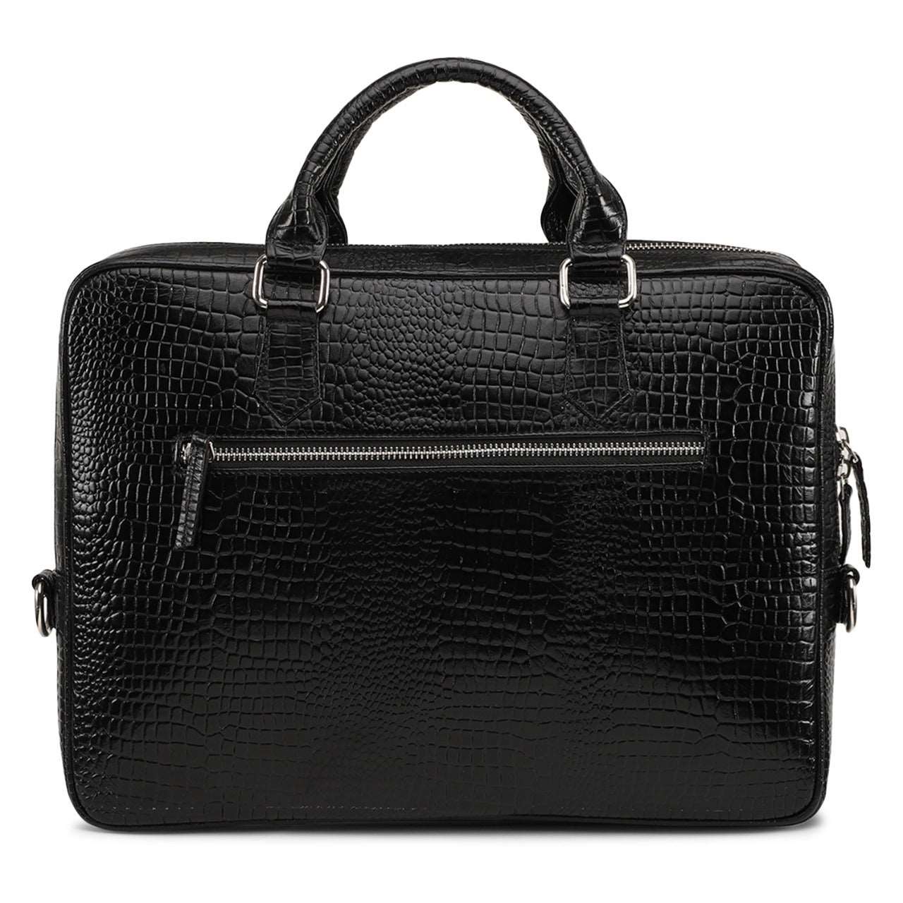 iCruze Delite Leather Bag Black - iCruze