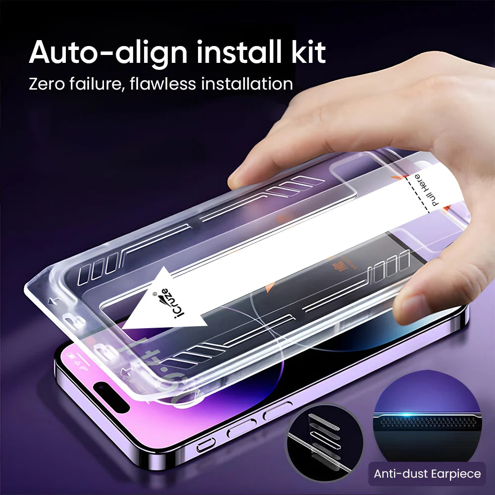 iCruze Tempered Glass iPhone 16 Pro