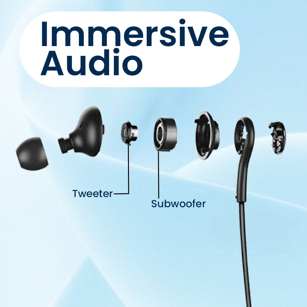 iCruze Vibeline Wired Earphones