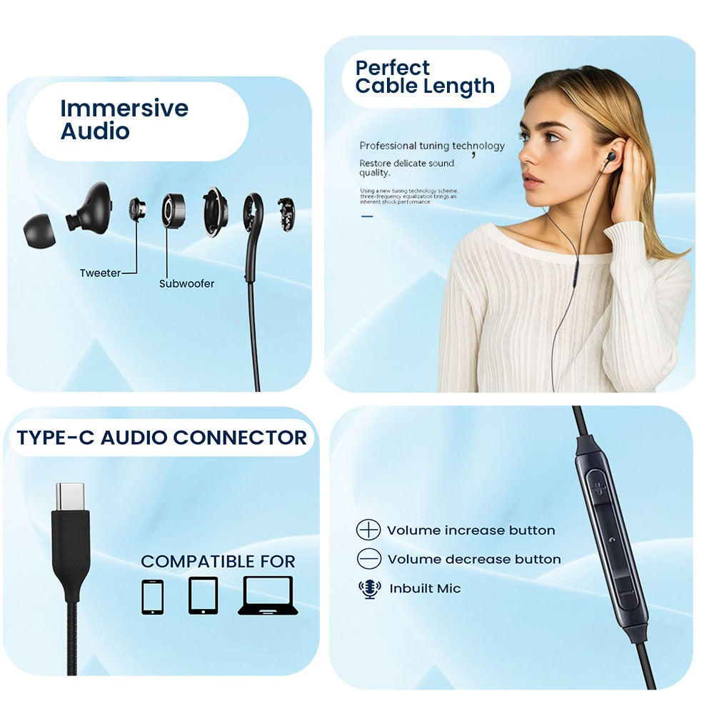 iCruze Vibeline Wired Earphones