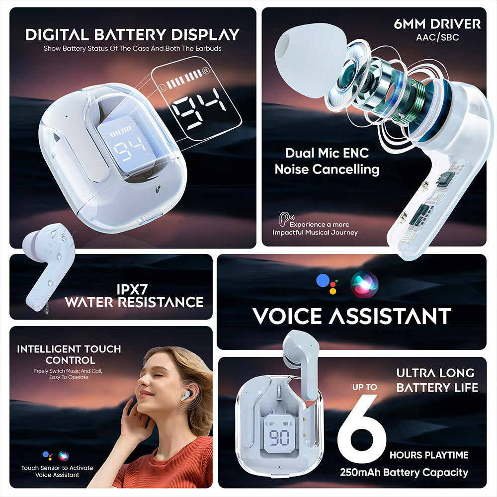 MXPODS BLUE- VOISE ASSISTANT