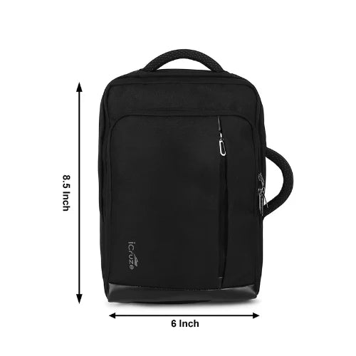 iCruze 2 in 1 Backpack 16 inch Convertible Laptop Bag-Black - Premium Quality