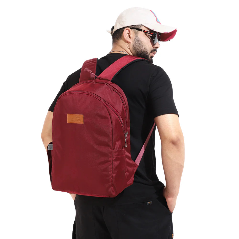 iCruze Modpack Travel Backpack (Russet Red) - Photo