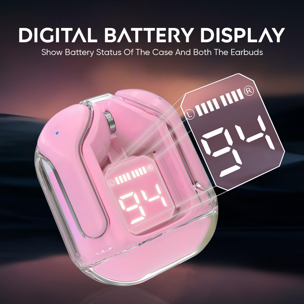 digital display earbuds