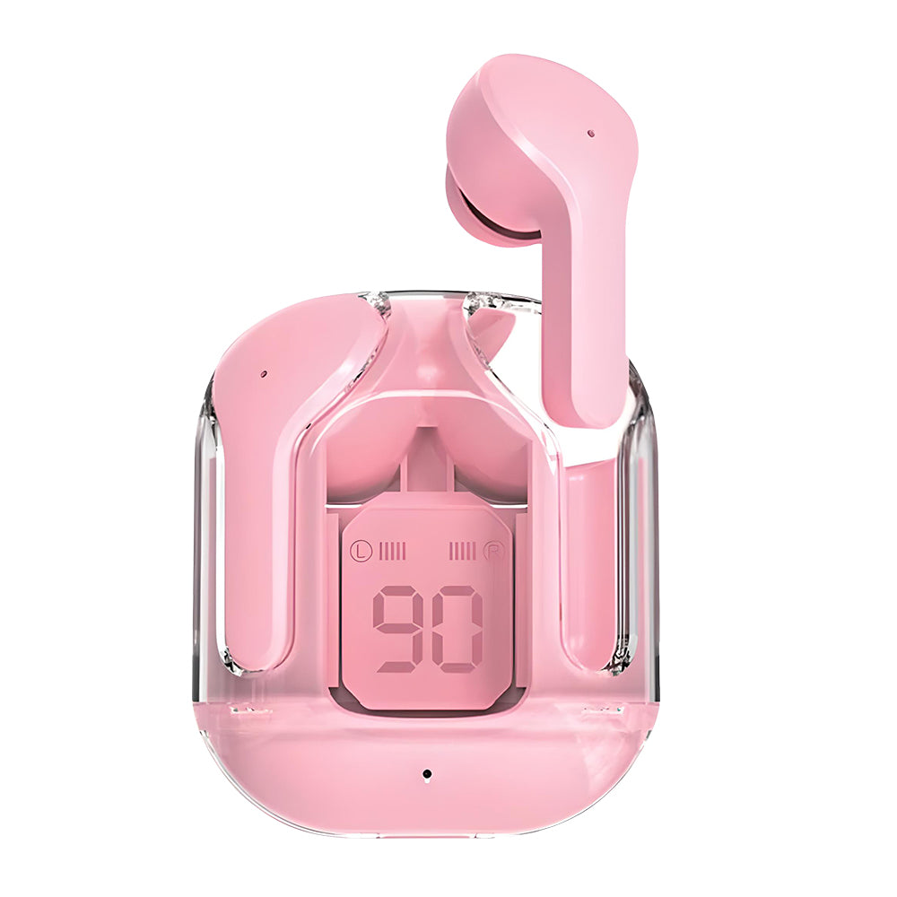 maxpods pink earbuds- icruze