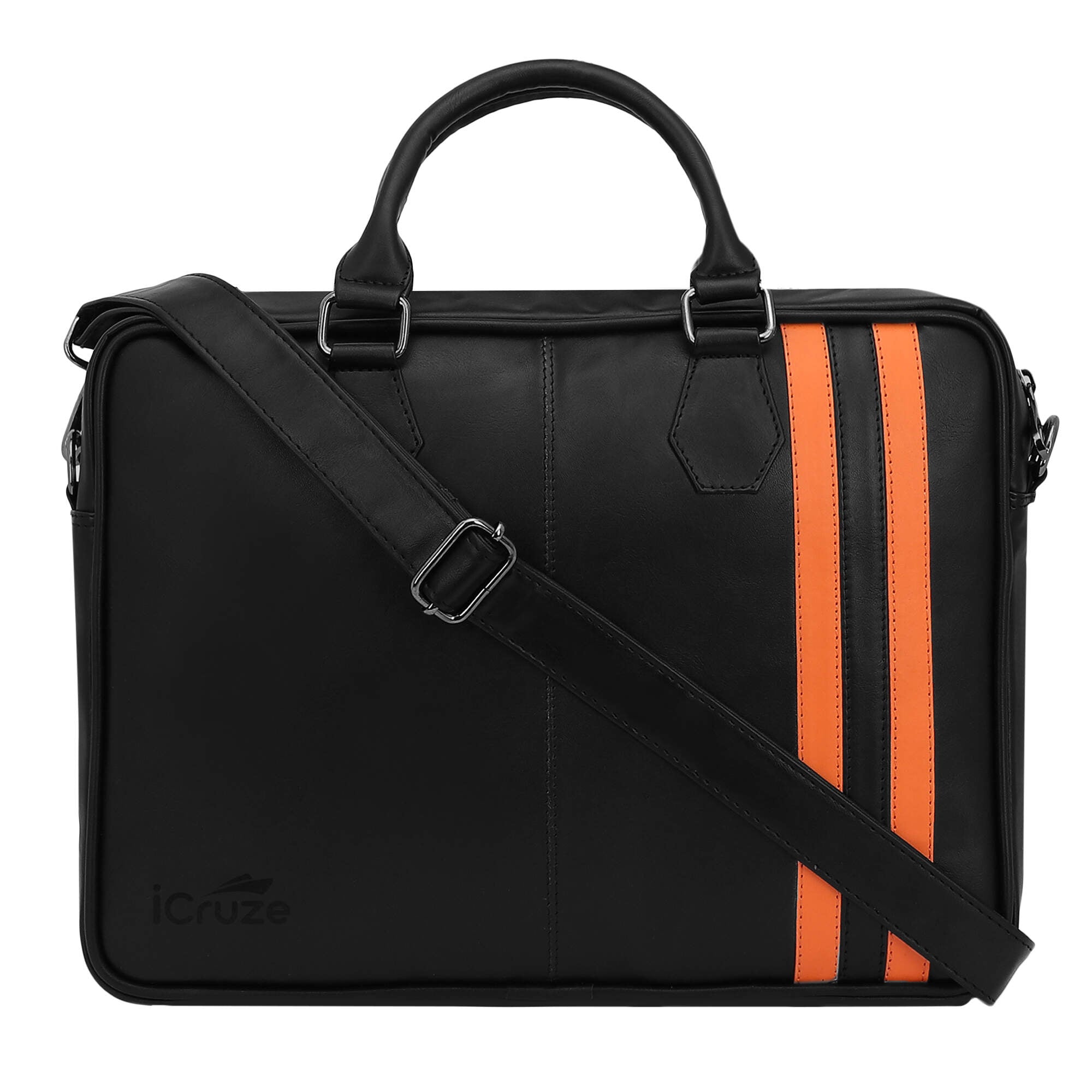iCruze Vegan Leather Messenger Bag Blue - iCruze