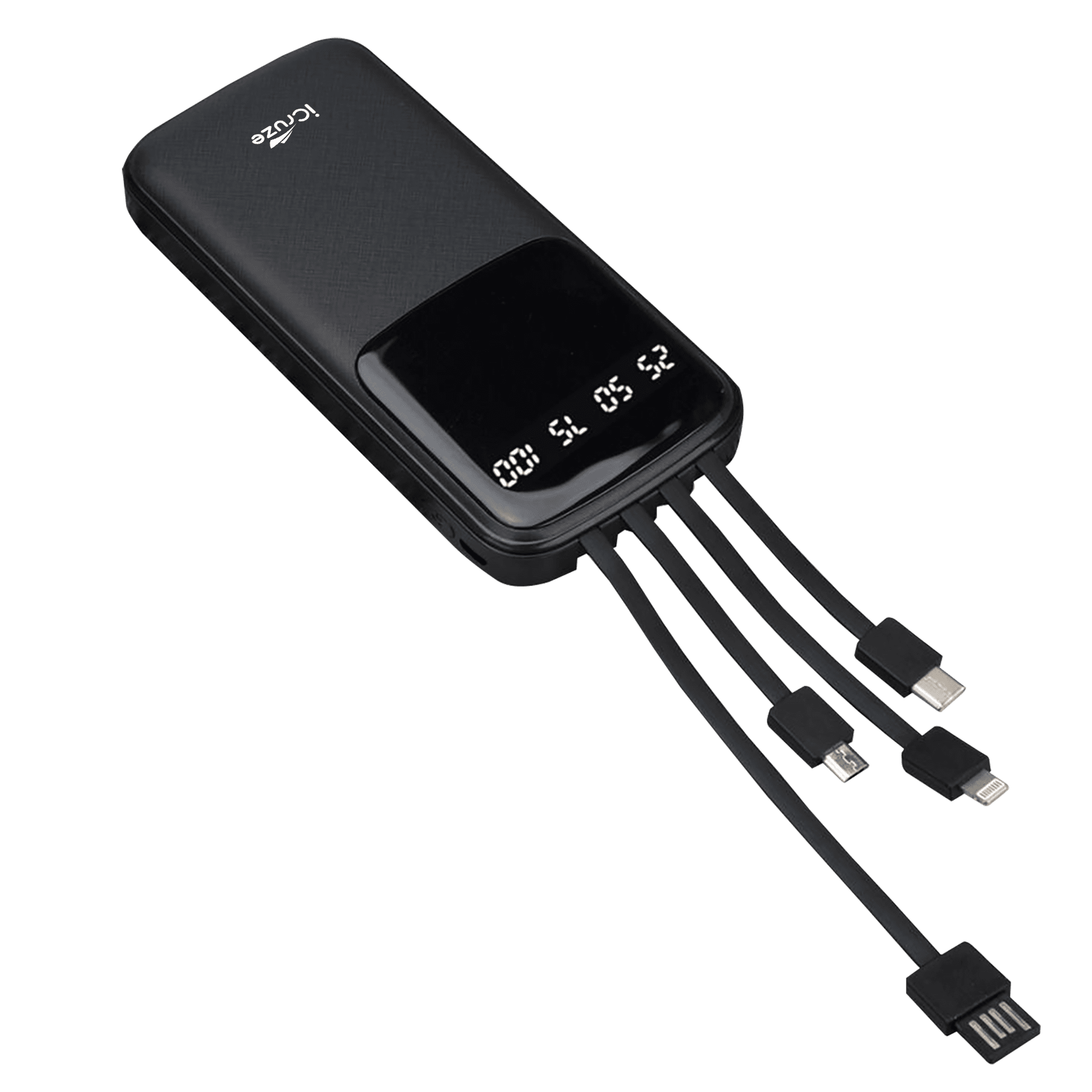 iCruze Strike AT-PB05 Power Bank (Black) - iCruze