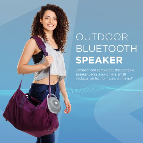 iCruze Magnifico Bluetooth Speaker(Grey)