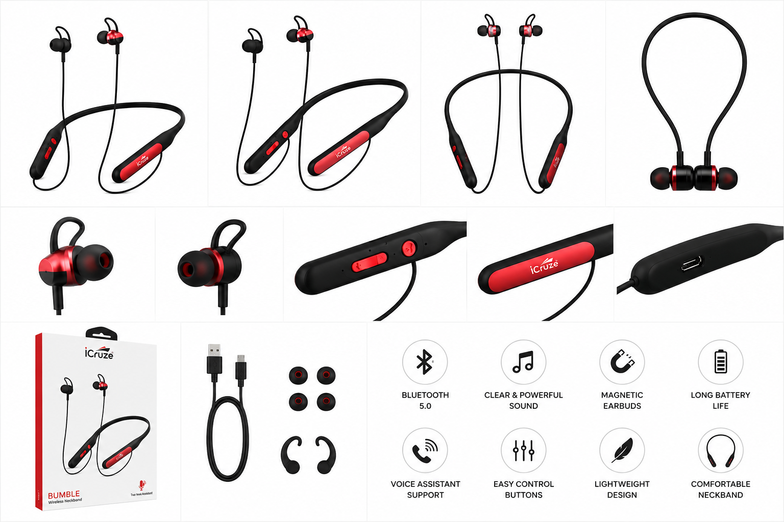 iCruze Bumble Neckband