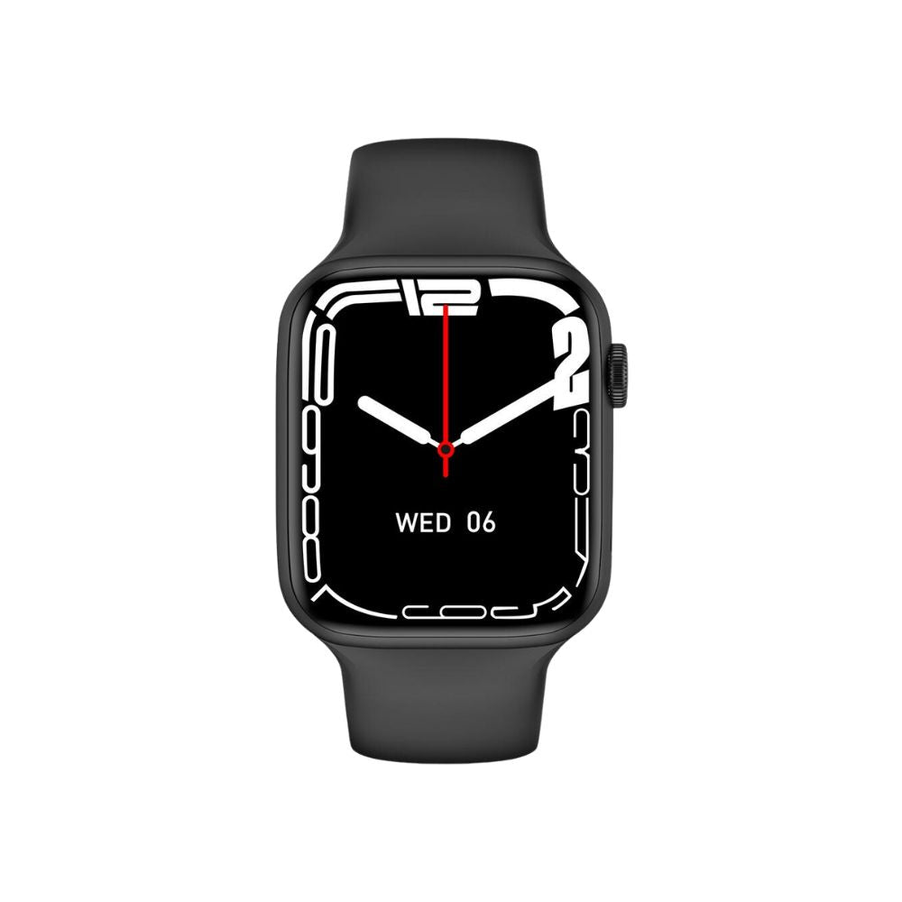 iCruze| Pronto Crysta BT Calling Smartwatch (Black)