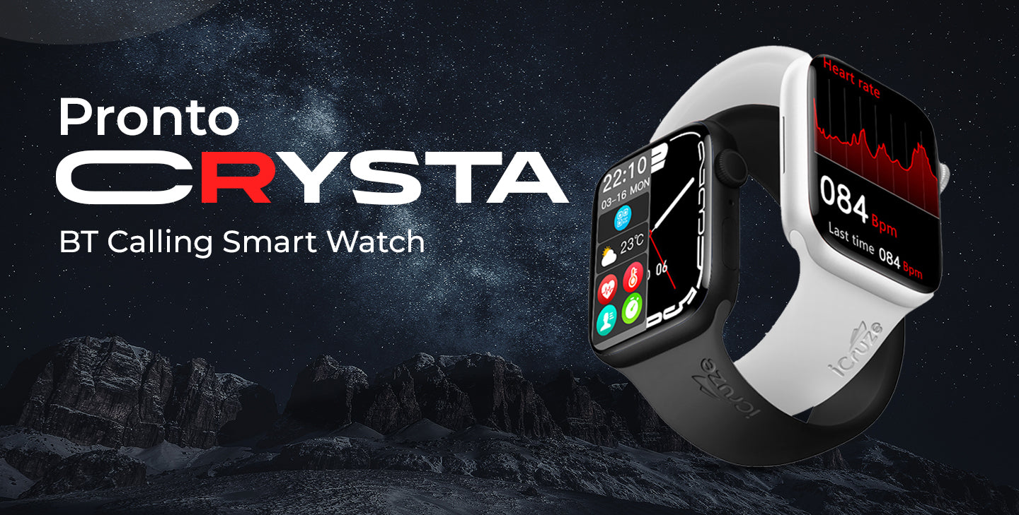 Smartwatch with BT Calling, ECG, Voice Assist