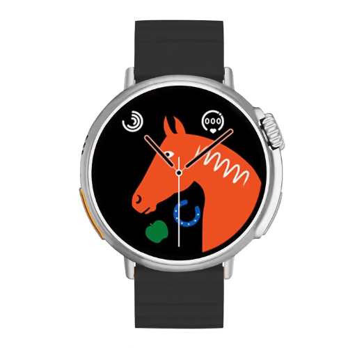 pronto vista smartwatch round shap black