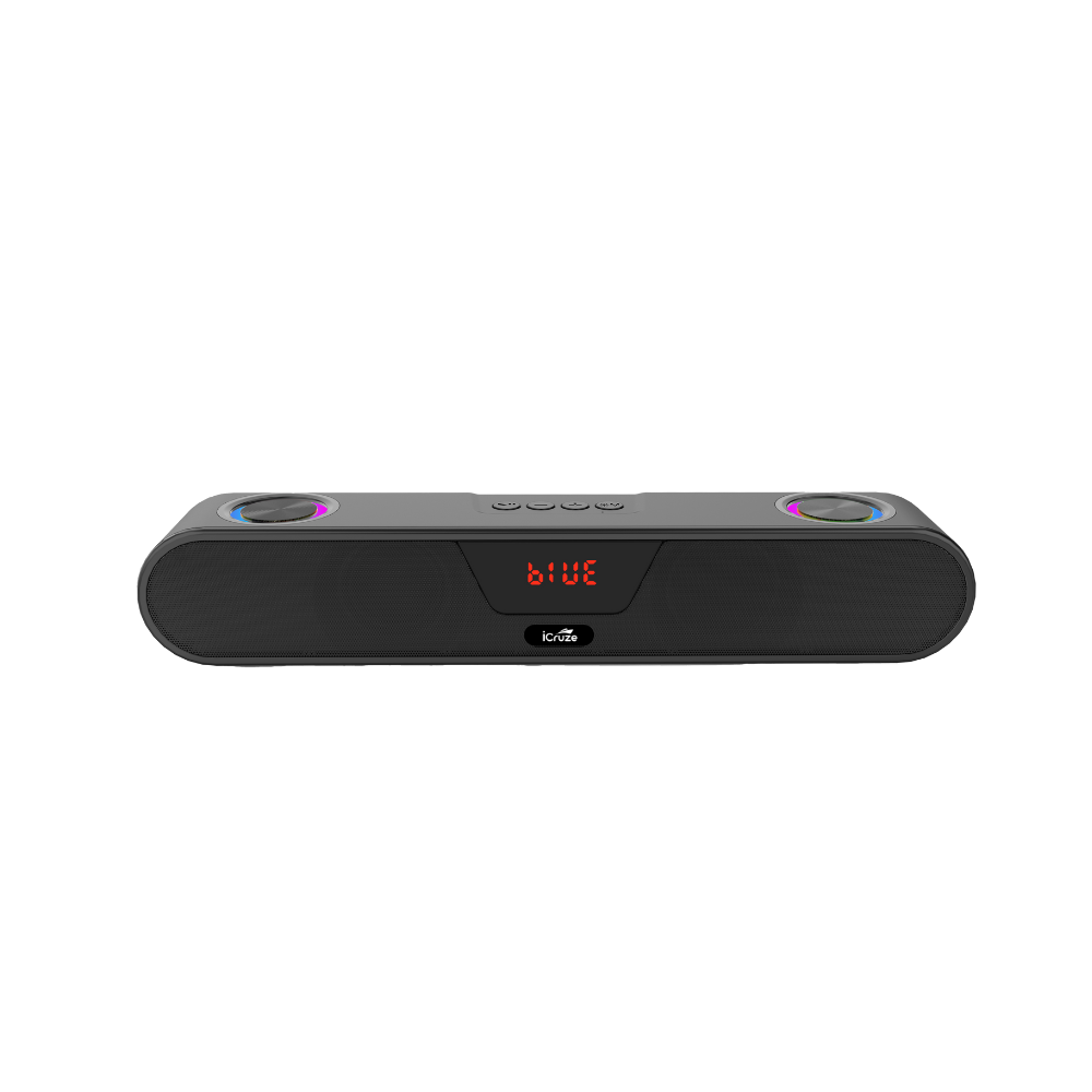 iCruze Pulse 16W Bluetooth Soundbar With TWS Function(Black)