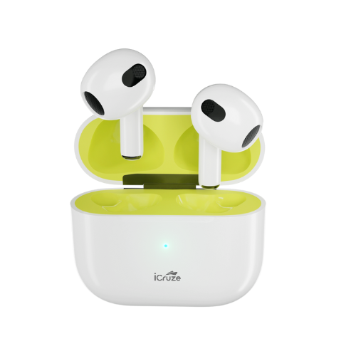 iCruze Scoop Wireless Earbuds ( Green ) - iCruze