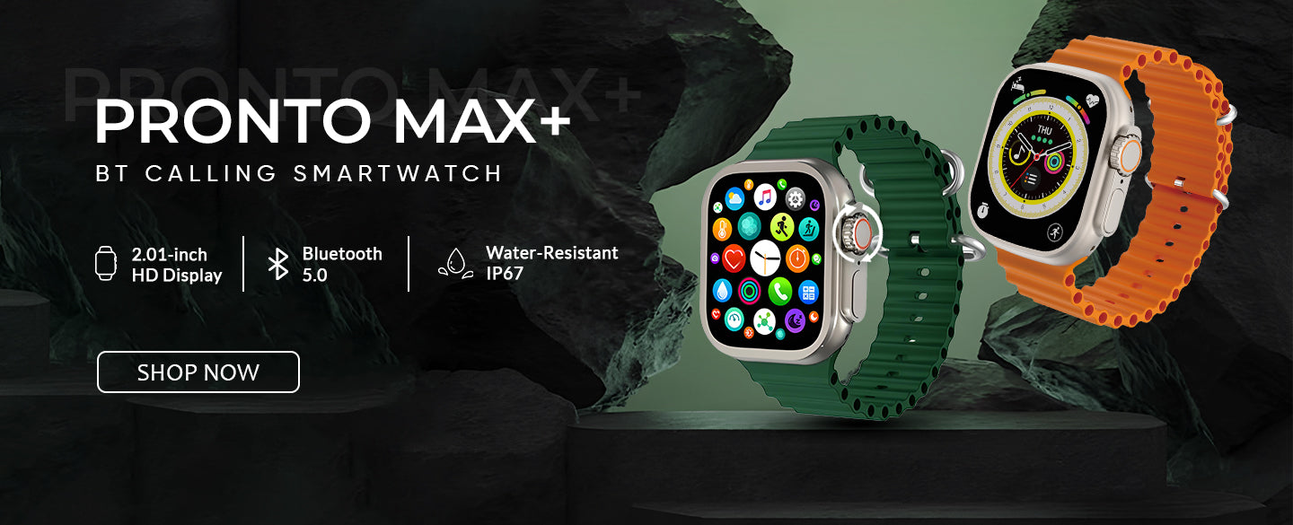iCruze Pronto Max+ Silicon Smartwatch 