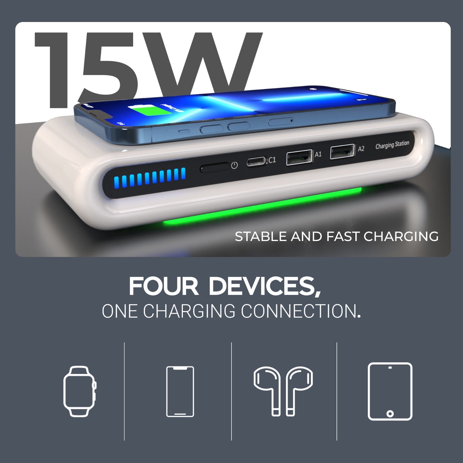 Wireless Charging HUB