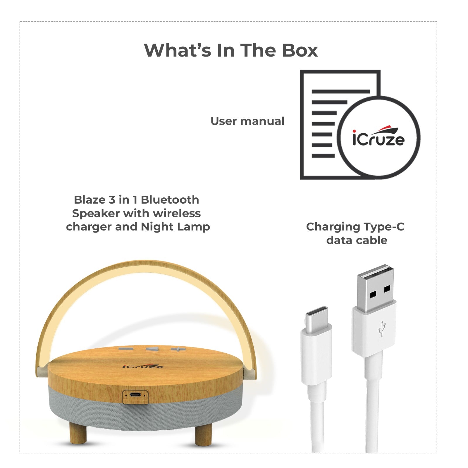 Wireless Charger Music Lamp