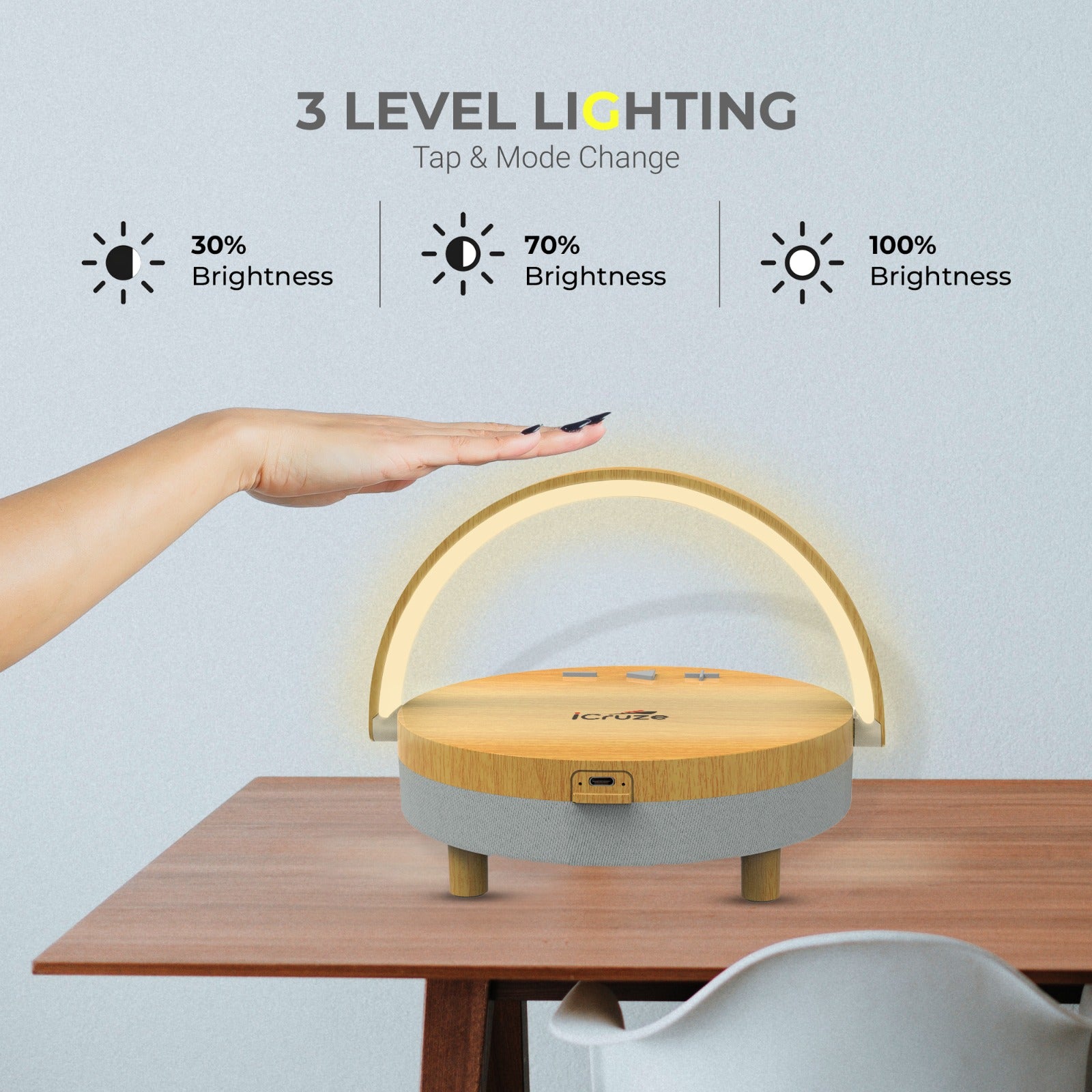 Wireless Charger Music Lamp