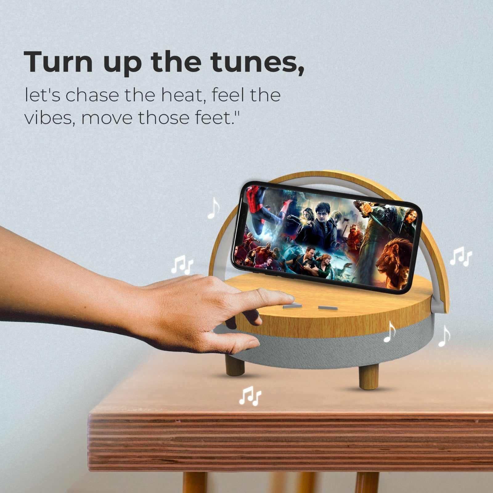 Wireless Charger Music Lamp