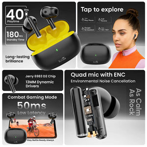 Combo iCruze Magstrike wireless powerbank iCruze Aura TWS Earb