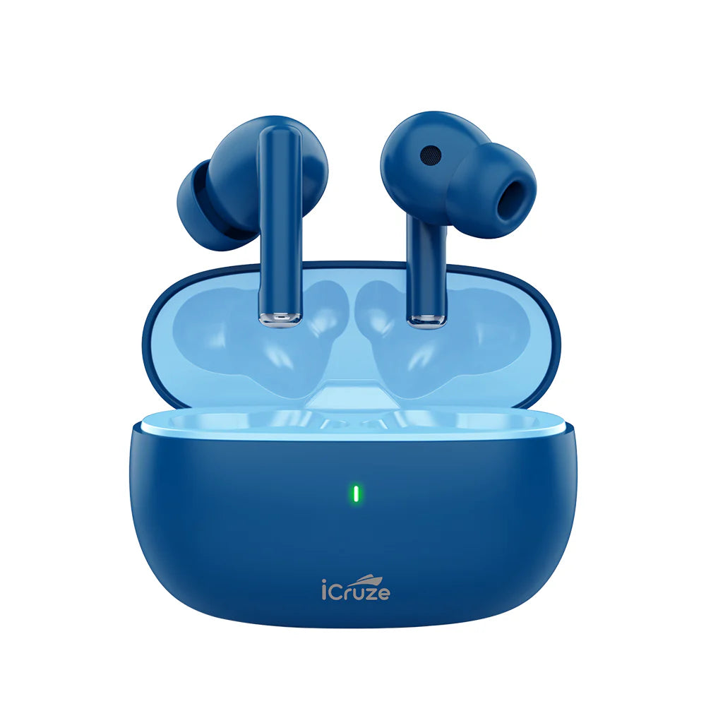 iCruze Aura TWS Earbuds (Blue)