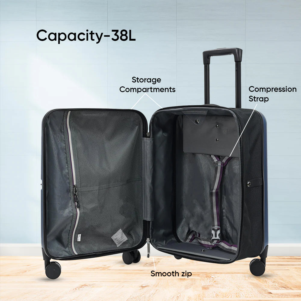 iCruze Foldable Cabin luggage - Capacity 38L