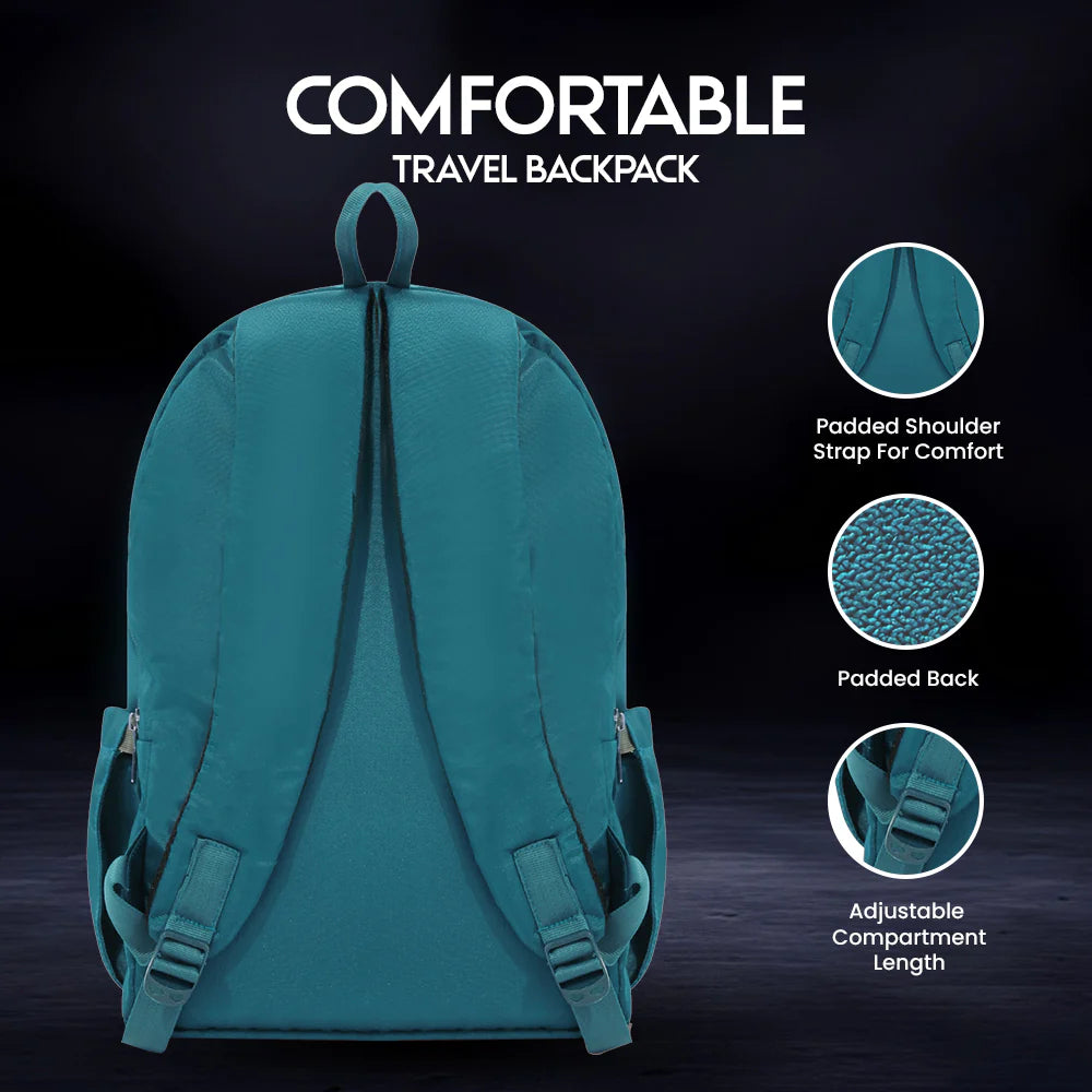 iCruze Modpack Travel Backpack (Sea Green) - Comfortable Travel Backpack