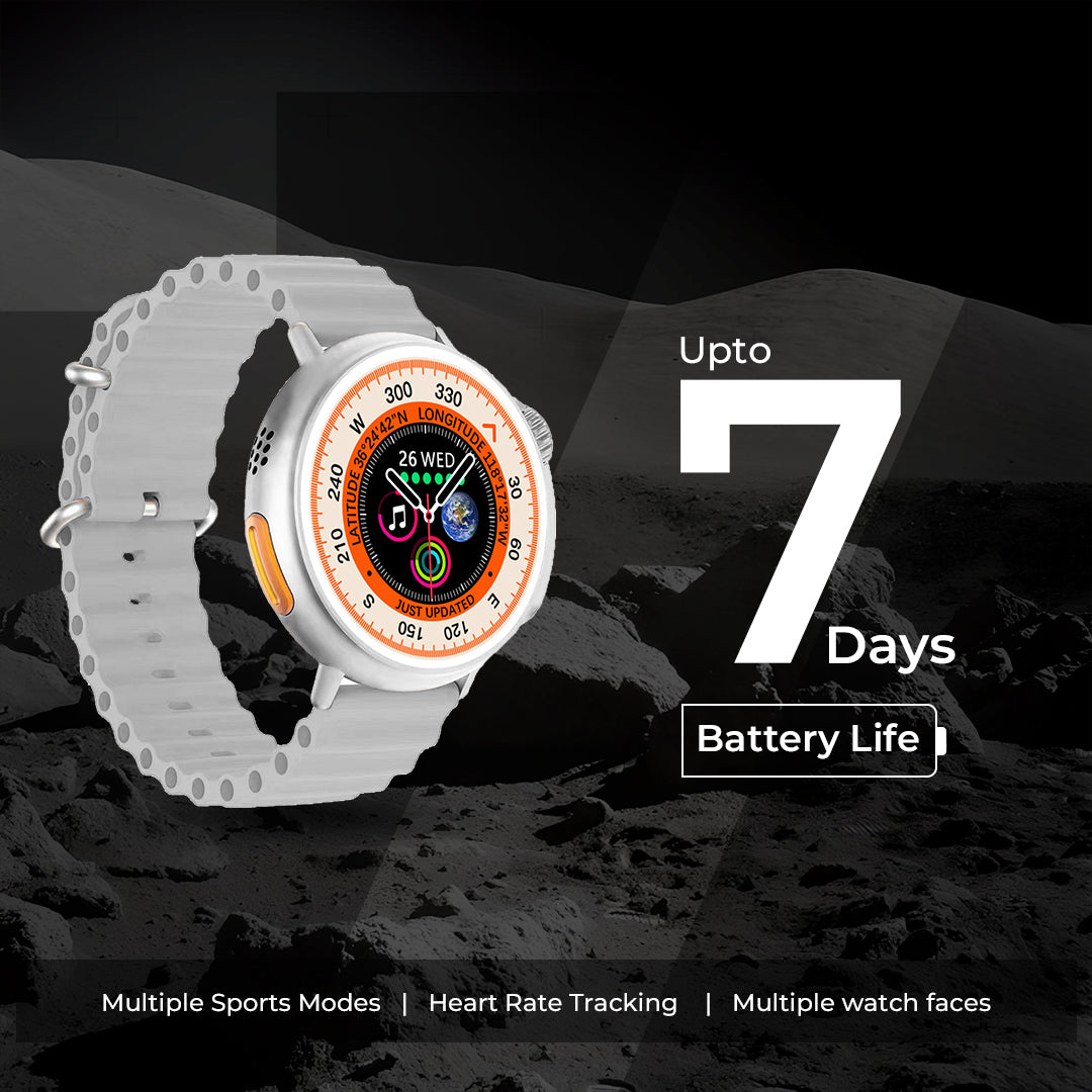 iCruze Pronto Vista BT Calling Smart watch : upto 7 days battery life